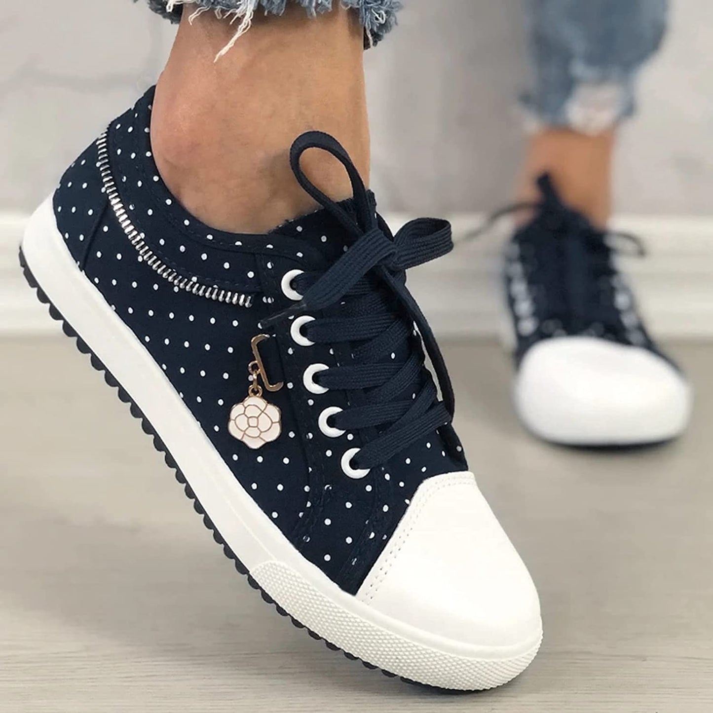 Women's Breathable Comfort Sole Sneakers - Stylish, Stable, Flexible