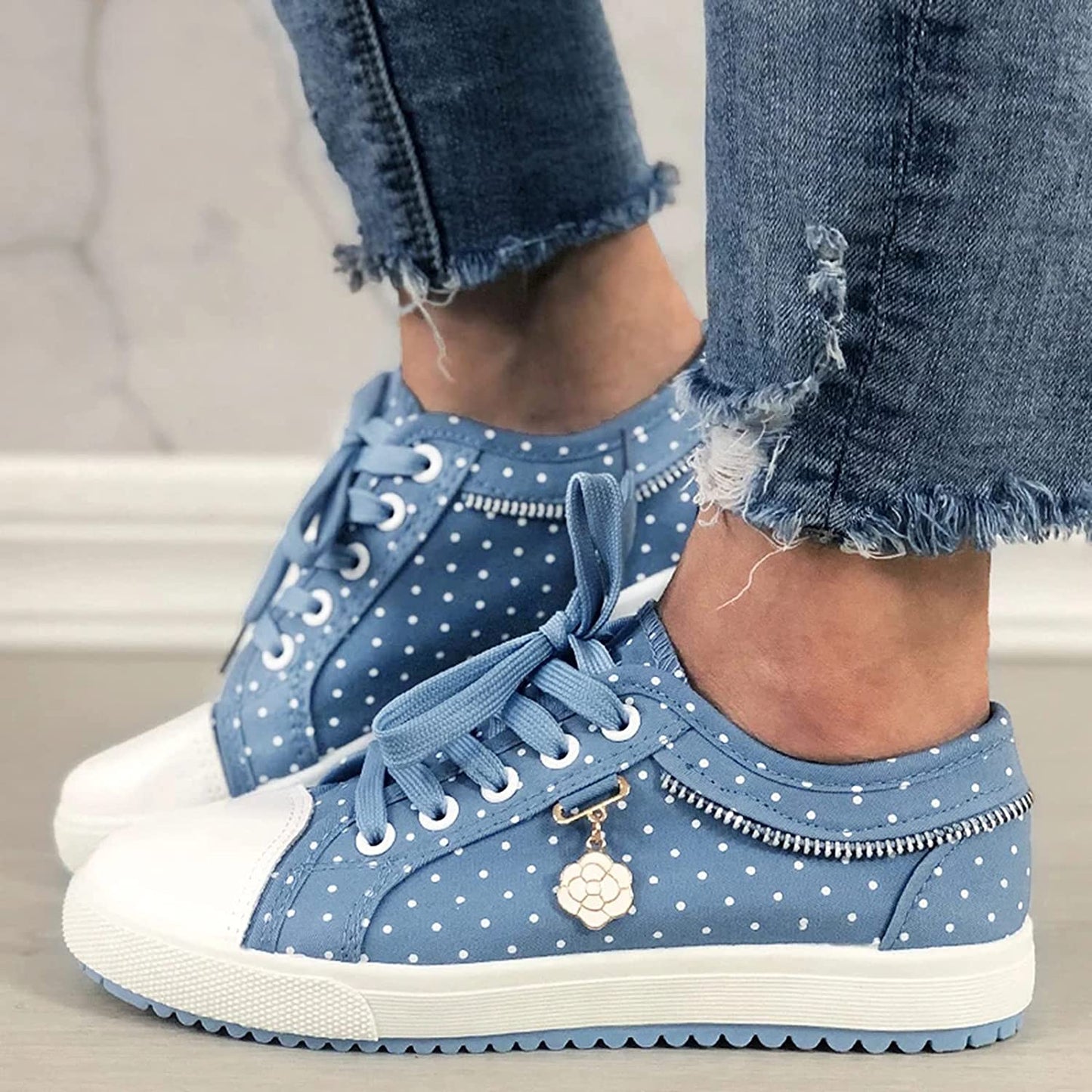 Women's Breathable Comfort Sole Sneakers - Stylish, Stable, Flexible