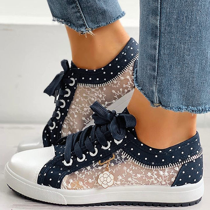 Women's Breathable Comfort Sole Sneakers - Stylish, Stable, Flexible