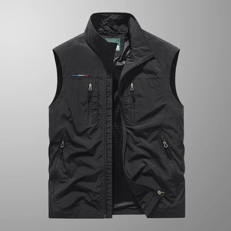 Men's Lightweight Multi-Pocket Utility Vest – Durable, Comfortable, Versatile