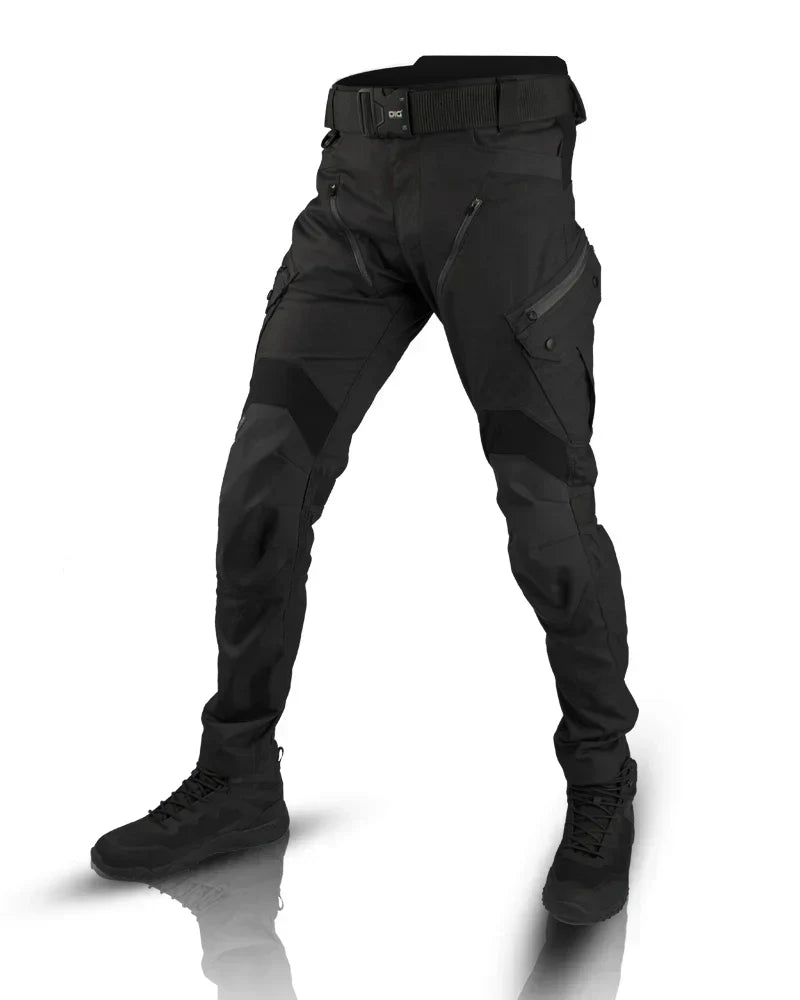 Pantalon tactique haut de gamme pour homme, élégant, confortable et durable - Pantalon utilitaire extensible et respirant avec plusieurs poches pour le travail en extérieur