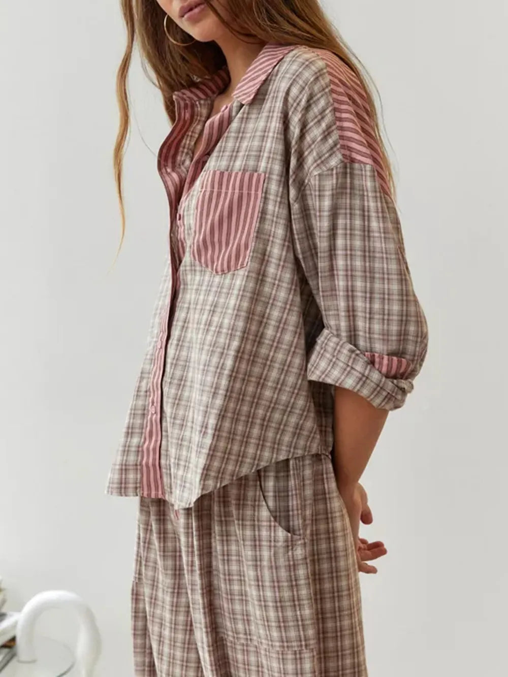 Women's Luxury Relaxed Fit 2 Piece Pajama Set - Comfort, Quality