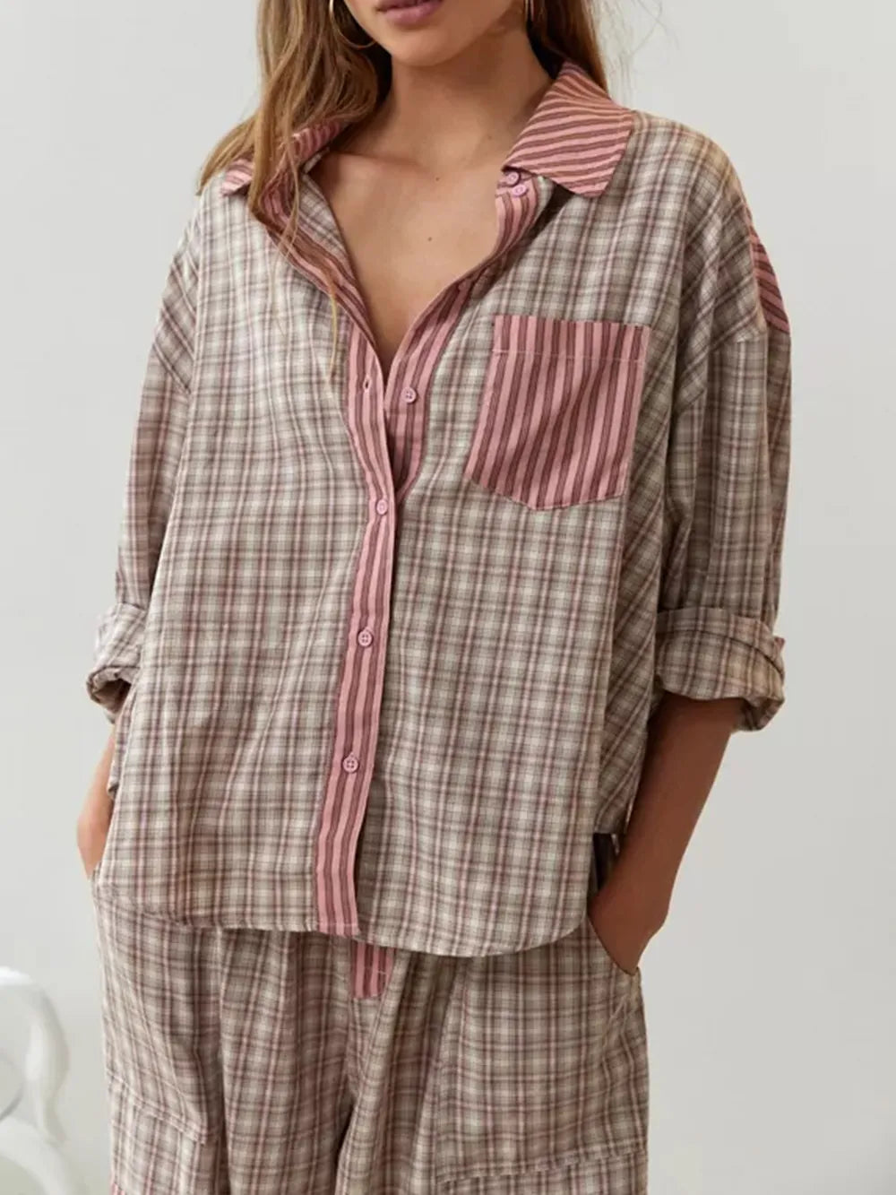 Women's Luxury Relaxed Fit 2 Piece Pajama Set - Comfort, Quality