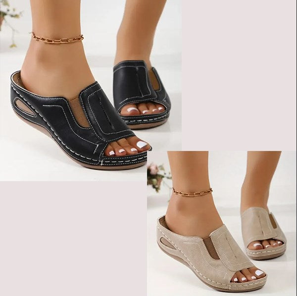 Women's Orthopedic Wedge Sandals - Comfort, Support, Breathability
