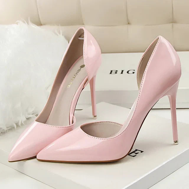 Women's Orthopedic Pointed Toe Stiletto Heels - Stability, Elegance