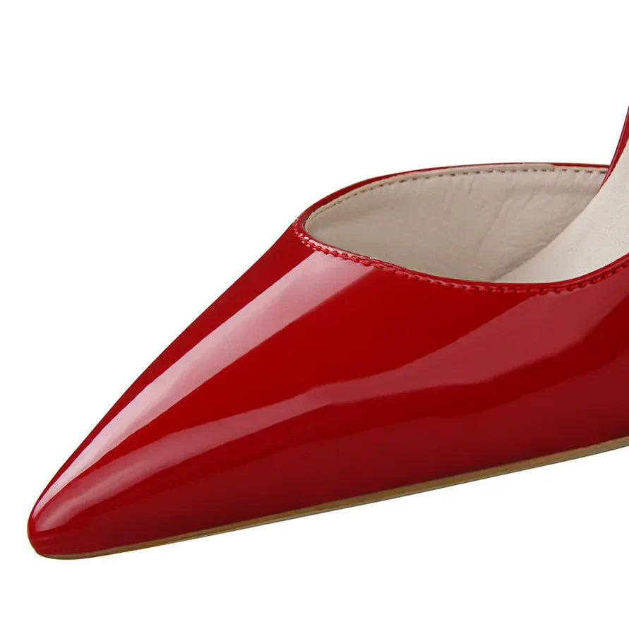 Women's Orthopedic Pointed Toe Stiletto Heels - Stability, Elegance