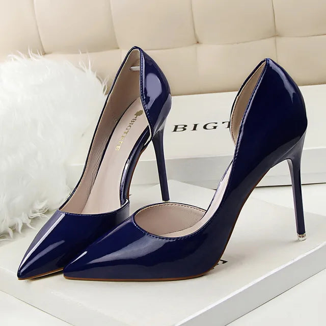 Women's Orthopedic Pointed Toe Stiletto Heels - Stability, Elegance