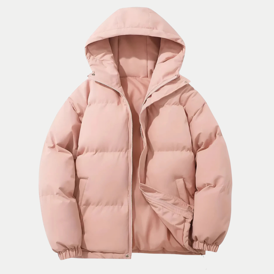 Men's Classic Winter Bomber Jacket with Hood