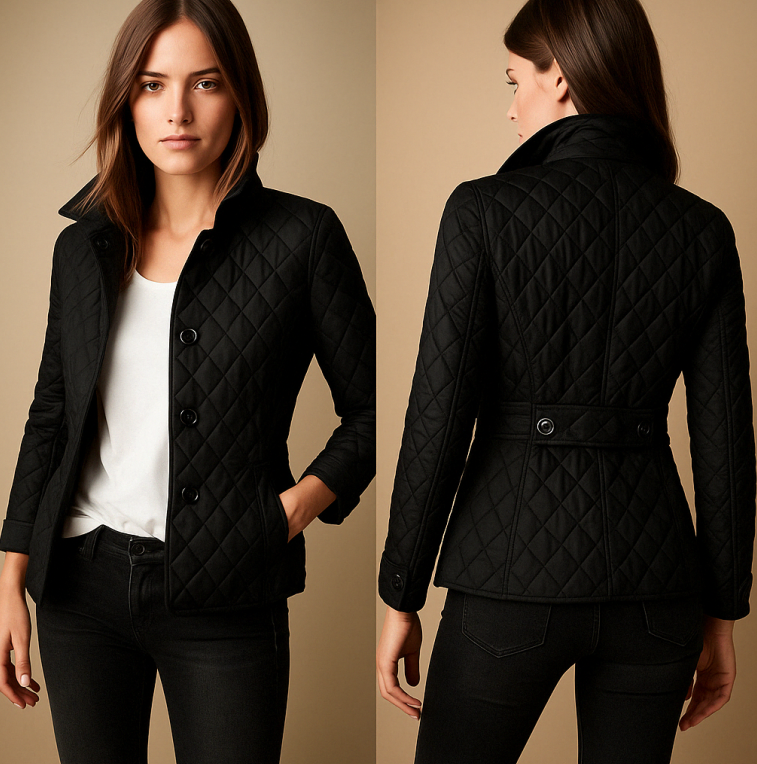 Women's Elegant Stylish Silk Blend Cotton Jacket - Lightweight, Breathable