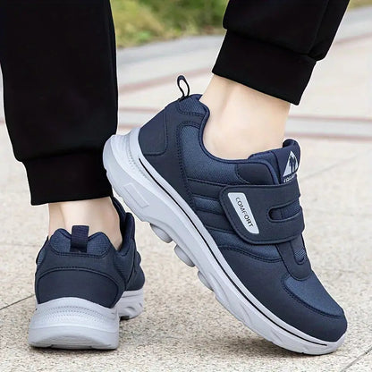 Baskets orthopédiques confortables à scratch pour homme - Légères et résistantes 