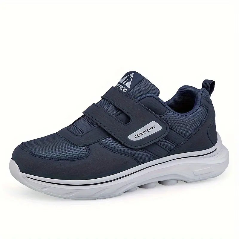 Baskets orthopédiques confortables à scratch pour homme - Légères et résistantes 