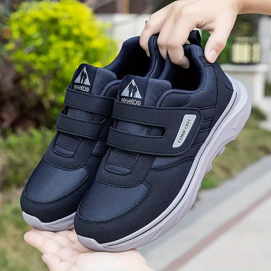 Baskets orthopédiques confortables à scratch pour homme - Légères et résistantes 
