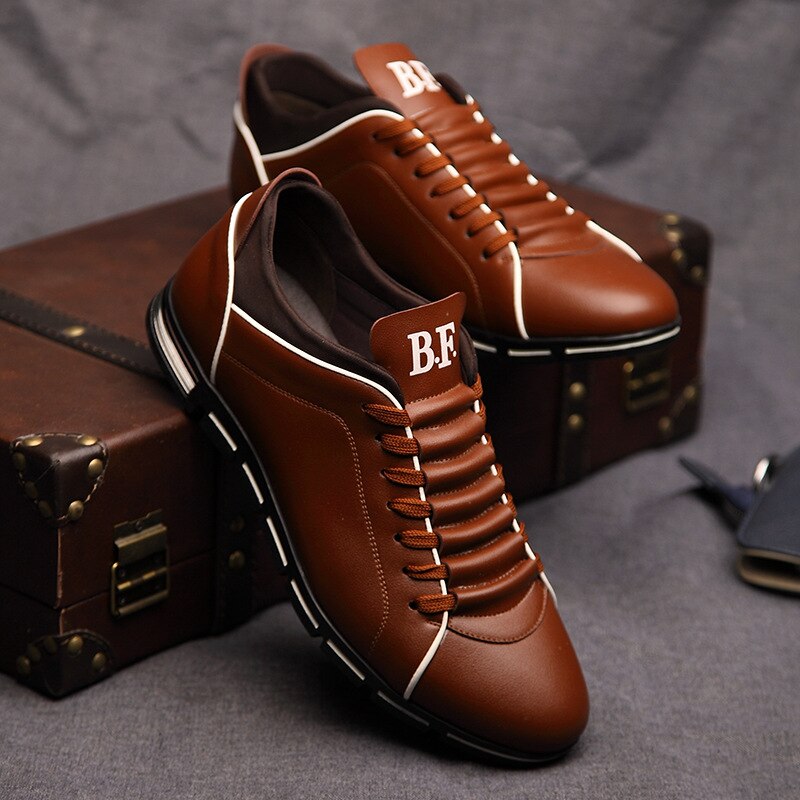 Chaussures habillées en cuir véritable pour homme – Confort et élégance 