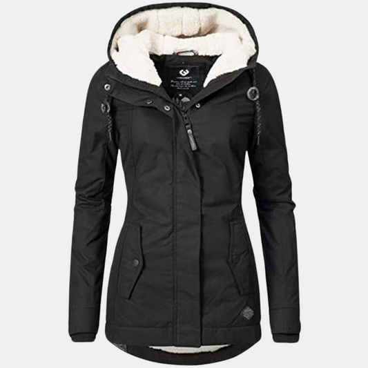 Manteau long chaud haut de gamme pour femme