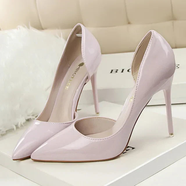 Women's Orthopedic Pointed Toe Stiletto Heels - Stability, Elegance