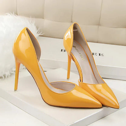 Women's Orthopedic Pointed Toe Stiletto Heels - Stability, Elegance