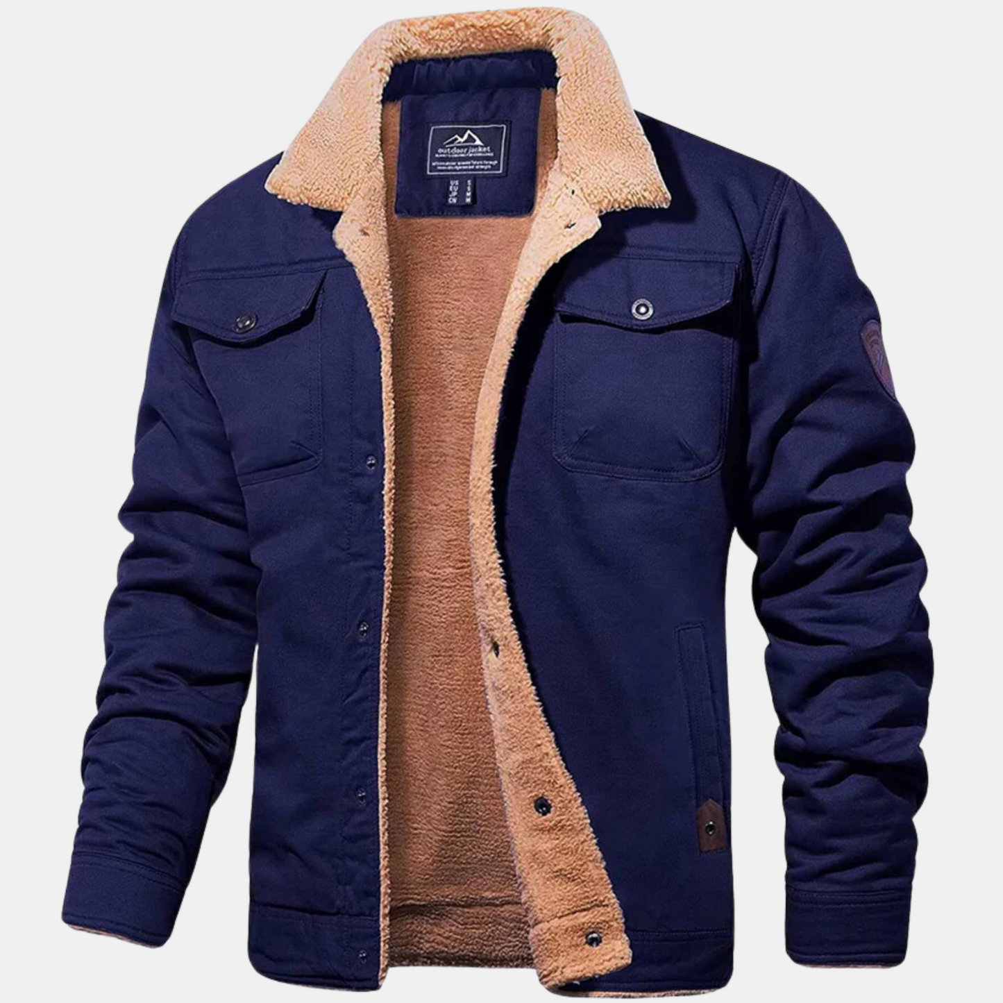 Blouson aviateur vintage classique pour homme