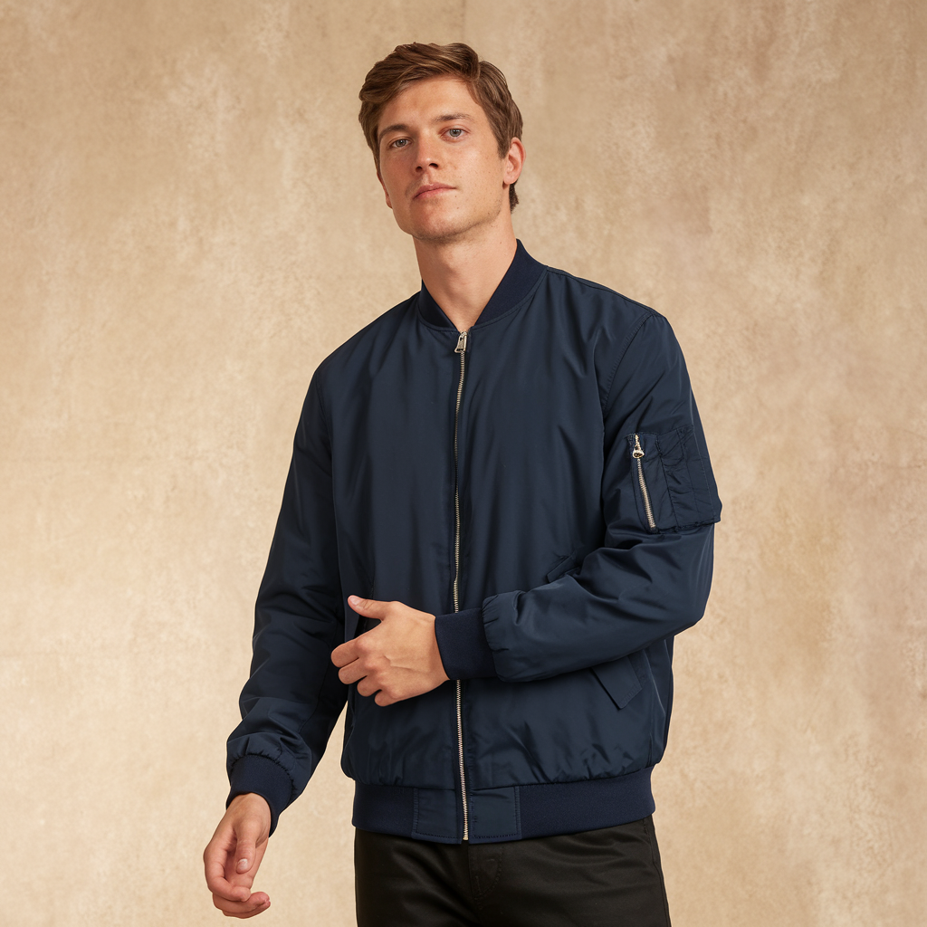 Veste d'hiver coupe-vent moderne pour homme