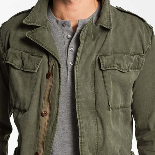 Veste de travail tactique vintage haut de gamme pour homme - Polyvalente et confortable 